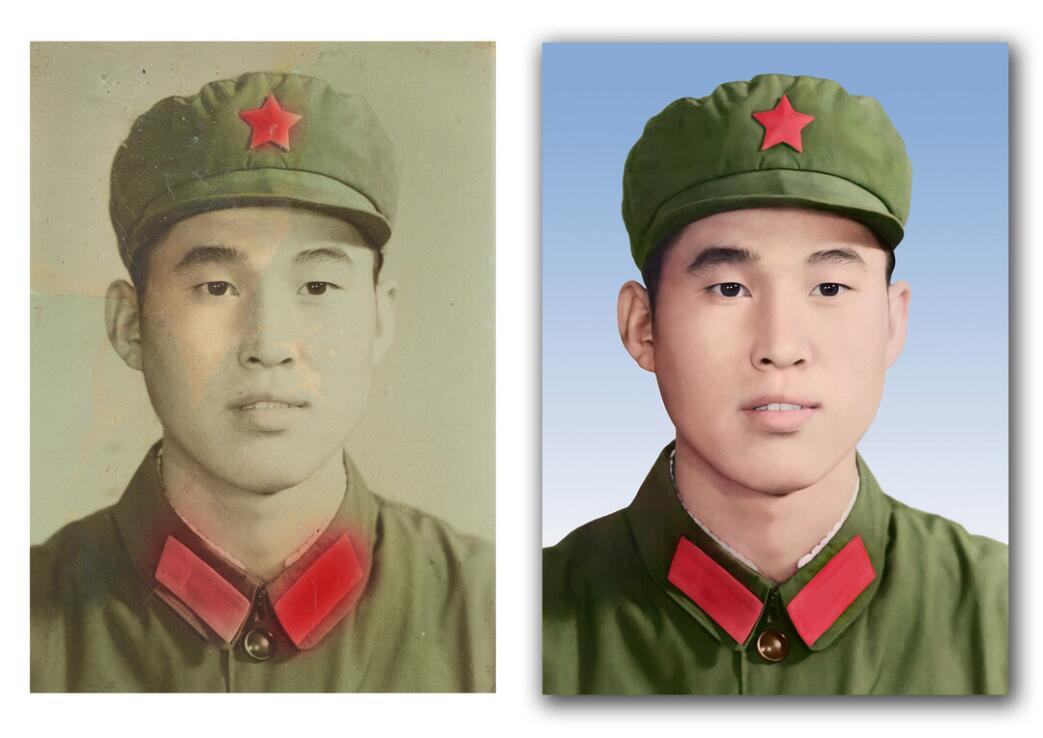 常熟破损照片修复-18